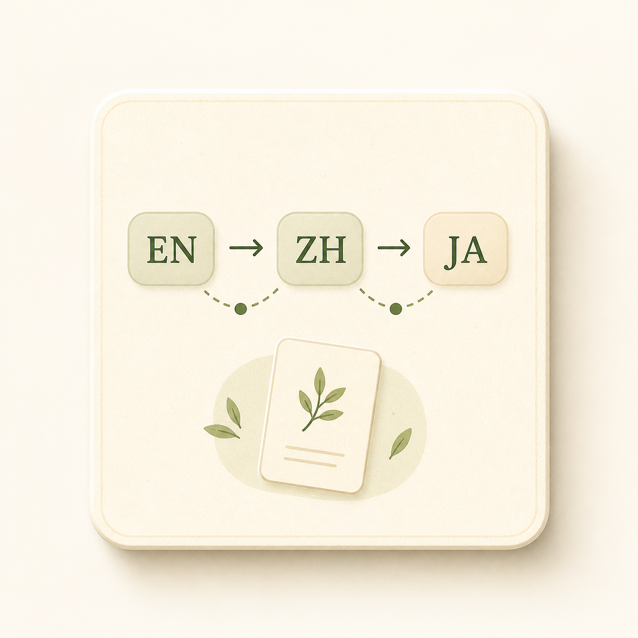 Cross-language learning paths